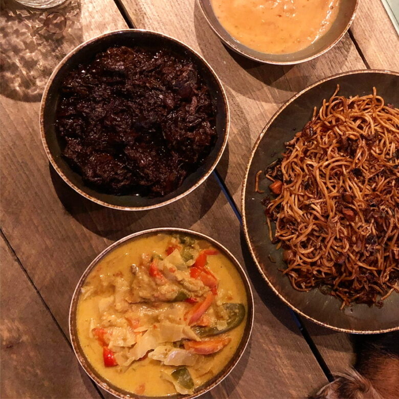 indische rijsttafel