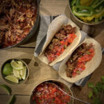pulled beef taco