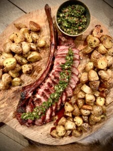 tomahawk met krieltjes